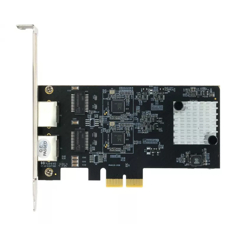 EXSYS Dual 5 Gigabit Ethernet PCIe x2 κάρτα (Realtek RTL8126) EX-60152