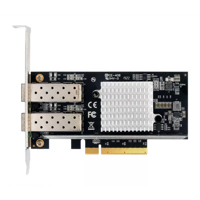 EXSYS Dual 10 Gigabit SFP+ ελεγκτής δικτύου PCIe x8, chipset Intel 82599ES EX-60232
