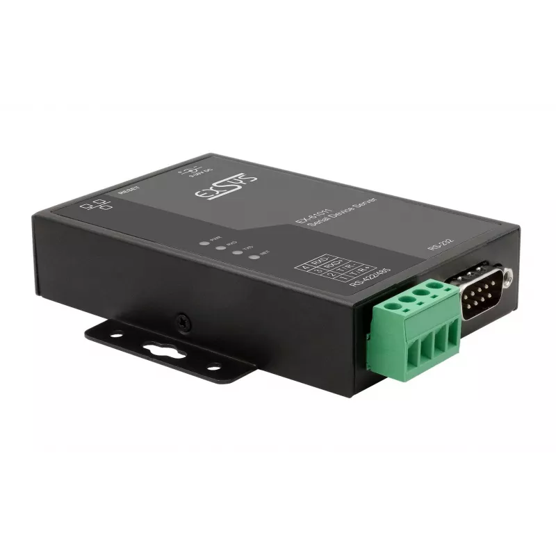 EXSYS EX-61011 σειριακός διακομιστής συσκευών RS-232/422/485 σε Ethernet