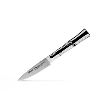 Samura Harakiri Μαχαίρι αποφλοίωσης 80 mm AUS-8 ανοξείδωτο ατσάλι μαύρο