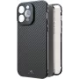 Black Rock Cover 360° Glass για Apple iPhone 16 Pro Max, Echt Carbon (00228101)