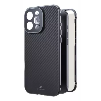 Black Rock Cover 360° Glass για Apple iPhone 16 Pro Max, Echt Carbon (00228101)