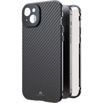 Black Rock Cover 360° Glass για Apple iPhone 16 Plus, Echtcarbon (00228105)
