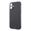 Black Rock Cover 360° Glass για Apple iPhone 16 Plus, Echtcarbon (00228105)