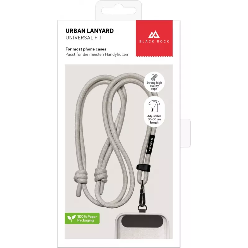 Black Rock Universal Trageriemen λευκό 0,8m 00221550