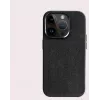Cyoo θήκη Alcantara για iPhone 15 Pro Max μαύρο (CY123275)
