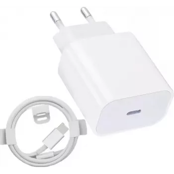 CYOO φορτιστής τοίχου 20W USB-C με καλώδιο USB-C σε Lightning (CY123221)