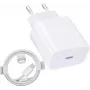 CYOO φορτιστής τοίχου 20W USB-C με καλώδιο USB-C σε Lightning (CY123221)