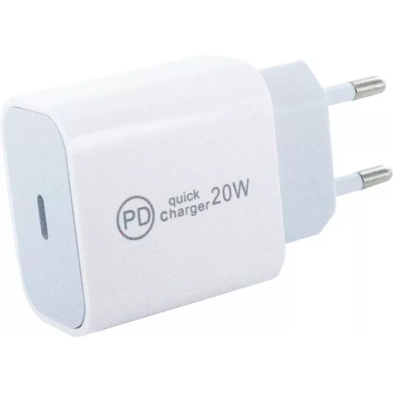 CYOO φορτιστής τοίχου 20W USB-C με καλώδιο USB-C σε Lightning (CY123221)