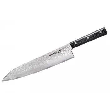 SAMURA Damascus μαχαίρι σεφ 240 mm