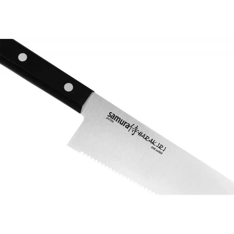Samura Harakiri Μαχαίρι σεφ 208 mm, AUS-8, λαβή ABS (SHR-0086B)