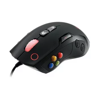 Thermaltake Tt eSPORTS VOLOS Laser Gaming ποντίκι, 8200 DPI, 14 κουμπιά, ενσύρματο, Μαύρο