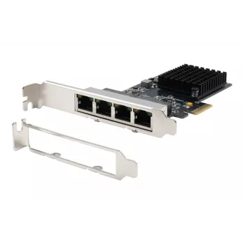 EXSYS EX-6083 PCIe x4 Gigabit Ethernet 4-Port Low-Profile Κάρτα δικτύου