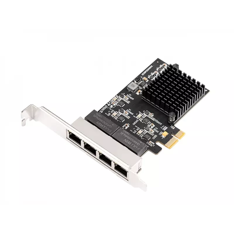 EXSYS EX-6083 PCIe x4 Gigabit Ethernet 4-Port Low-Profile Κάρτα δικτύου