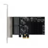 EXSYS EX-6083 PCIe x4 Gigabit Ethernet 4-Port Low-Profile Κάρτα δικτύου