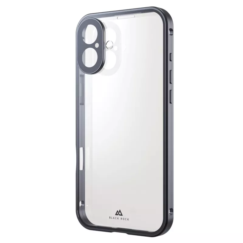 Black Rock Cover 360° Glas για Apple iPhone 16 Plus, μαύρο 00228104