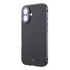 Black Rock Cover 360° Glas για Apple iPhone 16, Echtcarbon (00228085)