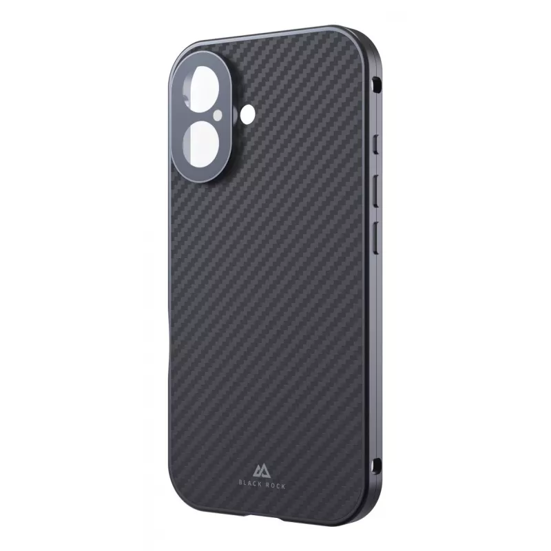 Black Rock Cover 360° Glas για Apple iPhone 16, Echtcarbon (00228085)