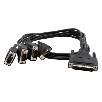 EXSYS καλώδιο Octopus με 4 x 9 Pin, μήκος 1 μέτρο (EX-OPTC44-9-100)