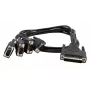 EXSYS καλώδιο Octopus με 4 x 9 Pin, μήκος 1 μέτρο (EX-OPTC44-9-100)