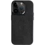 CYOO θήκη Alcantara για iPhone 15 Pro Μαύρο (CY123274)
