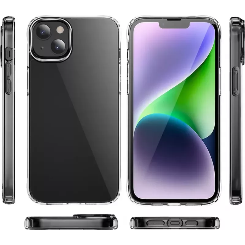 CYOO θήκη σιλικόνης για Apple iPhone 15 Διαφανές (CY123231)