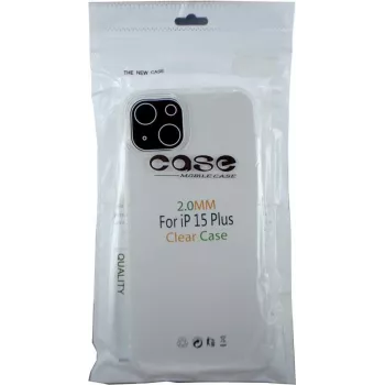 CYOO θήκη σιλικόνης για Apple iPhone 15 Plus Διαφανές (CY123233)