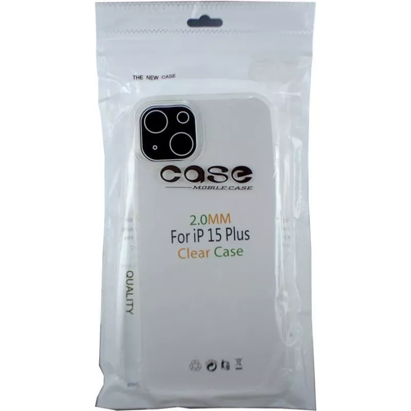 CYOO θήκη σιλικόνης για Apple iPhone 15 Plus Διαφανές (CY123233)