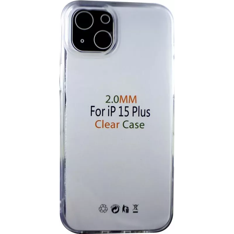 CYOO θήκη σιλικόνης για Apple iPhone 15 Plus Διαφανές (CY123233)