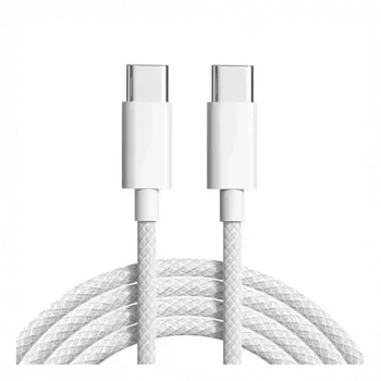 Cyoo Cotton καλώδιο USB-C σε USB-A 1m - Πλεκτό, φόρτιση 3A & συγχρονισμός δεδομένων (CY123446)