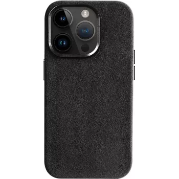 CYOO θήκη Alcantara για iPhone 16 Pro – Μαύρο CY123617
