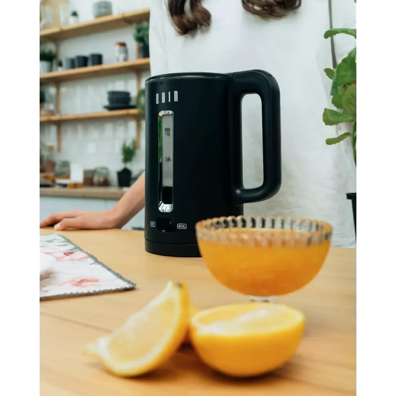 QUIN KTL-202 Ηλεκτρικός βραστήρας, 1,5 L, μαύρο