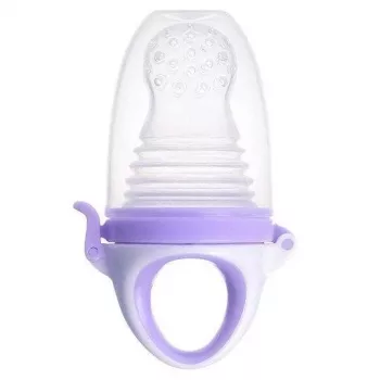 Kidsme Food Feeder Plus Συσκευή σίτισης μωρού από 6 μηνών, λεβάντα