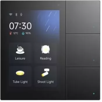 GVS Touchpanel S3 10,1 ίντσες KNX Touchpanel με θυροτηλεόραση και App-Server, μαύρο 503051163