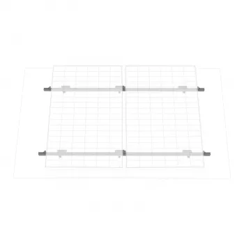 EcoFlow Βάση – Κεκλιμένη στέγη (EFA-BKWPITCHEDROOF-W-EU)