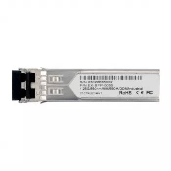 EXSYS EX-SFP-0055 πομποδέκτης SFP LC Duplex Multimode 550m 1,25Gbps 850nm -40°C έως 80°C