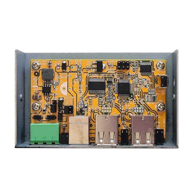 EXSYS EX-1594HMS USB 2.0 4-Port βιομηχανικό hub με κιτ ράγας DIN