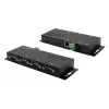 EXSYS EX-6164 4-Port RS-232 Serial Device Server, Ethernet σε Serial, μέταλλο, 10/100 Mbps, Virtual COM