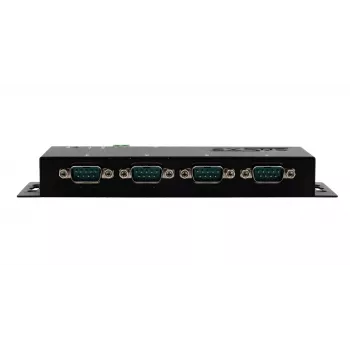 EXSYS EX-6164 4-Port RS-232 Serial Device Server, Ethernet σε Serial, μέταλλο, 10/100 Mbps, Virtual COM