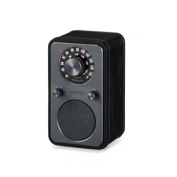 Sangean WR-9 φορητό ραδιόφωνο FM/AM γνήσιο ξύλο Midnight Oak με Bluetooth 8W