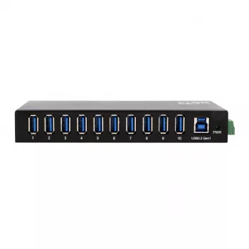 EXSYS EX-11290HMS USB 3.2 Gen 1 10-Port Hub με τροφοδοτικό 12V/5A