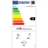 SHARP SJ-FTB03ITXLE-EU Ελεύθερος ψυγείο-καταψύκτης, 242 L συνολικός όγκος, ύψος 161 cm, όψη ανοξείδωτου χάλυβα