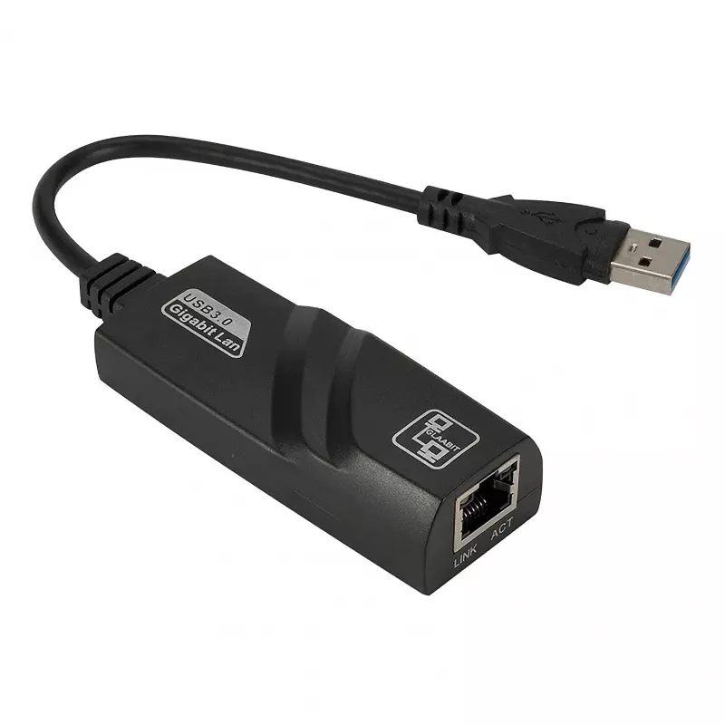 EXSYS EX-1320-3 Προσαρμογέας USB 3.2 Gen 1 σε Gigabit Ethernet (Realtek RTL8153)