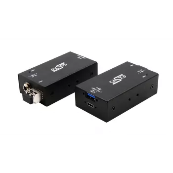 EXSYS EX-1448MM Επέκταση USB 3.2 Gen1 2 θυρών μέσω καλωδίου πολυτροπικής οπτικής ίνας έως 300 m
