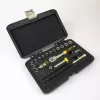C.K Tools T4660 Σετ καρυδάκια μετρικό 36 τεμ. με τετράγωνο 1/4 ίντσας, καστάνια 72 δοντιών και bits