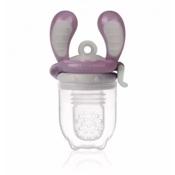 Kidsme Food Feeder Medium Plum - Οδοντοφυΐας φρούτων και λαχανικών για μωρά, 4m+