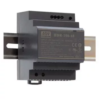 MEAN WELL HDR-100-48N Τροφοδοτικό ράγας DIN 48V 100W