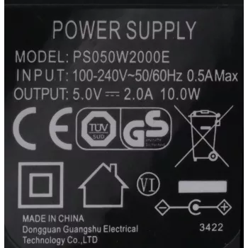 EXSYS EX-6981 Τροφοδοτικό AC/DC 5V 2A 10W με βύσμα DC 5,5mm