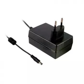 MEAN WELL GSM36E12-P1J Ιατρικό τροφοδοτικό, 12V DC 3A 36W, βύσμα EU, βύσμα DC 2,1x5,5mm