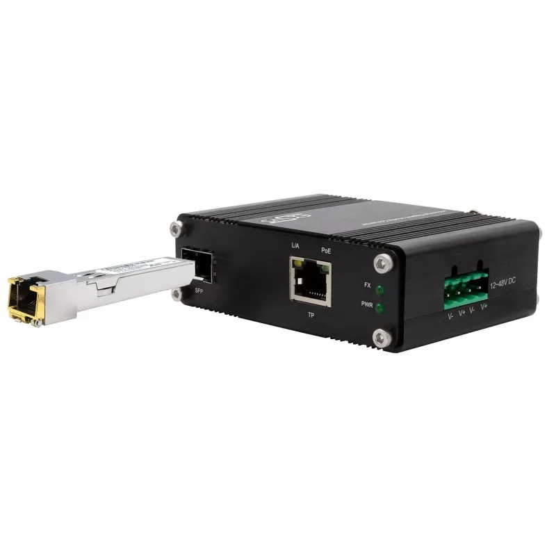 EXSYS Πομποδέκτης SFP, χαλκός RJ45, 1Gbit/s (EX-SFP-C1000)